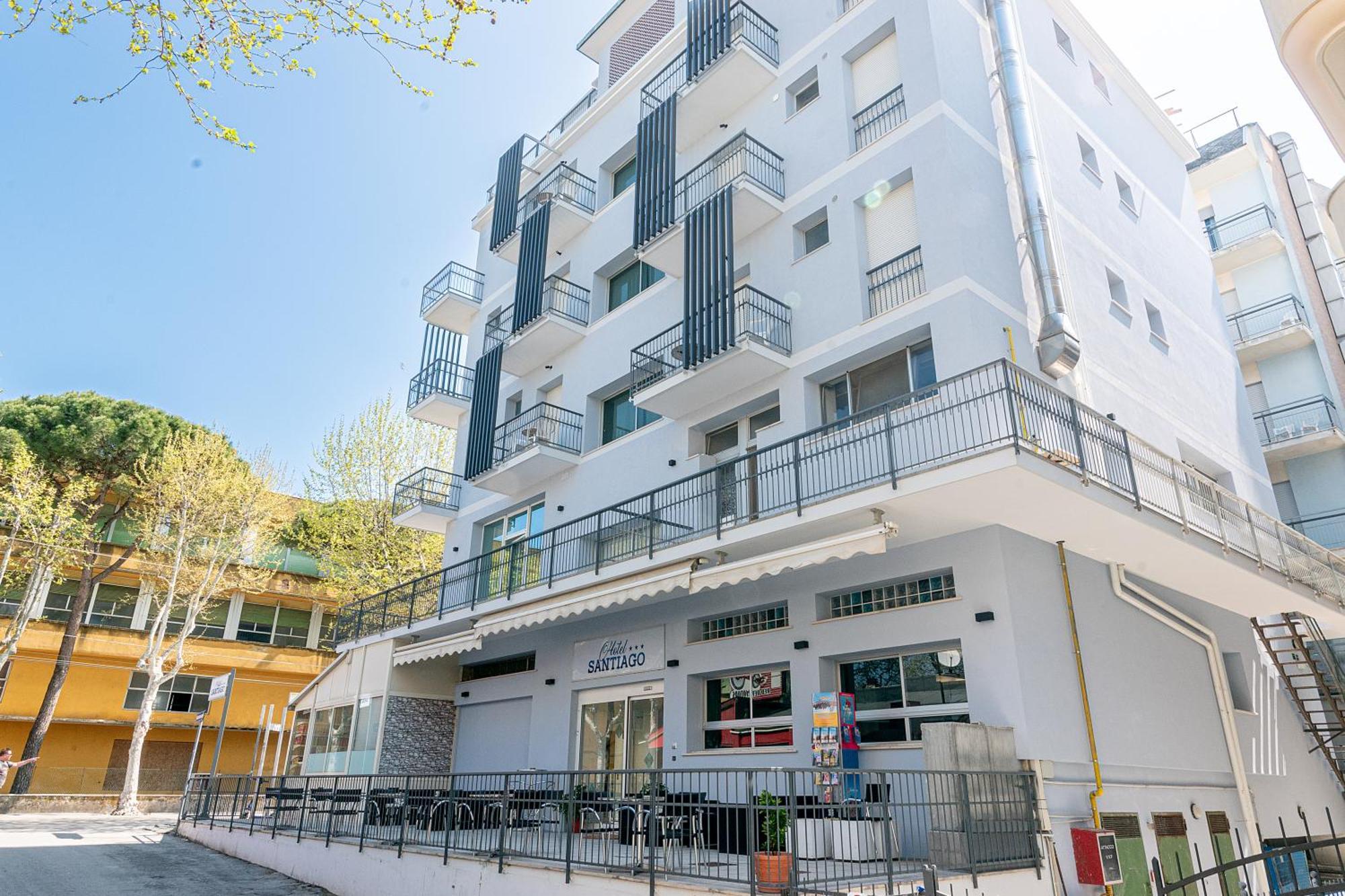 Hotel Santiago Rimini Exterior foto